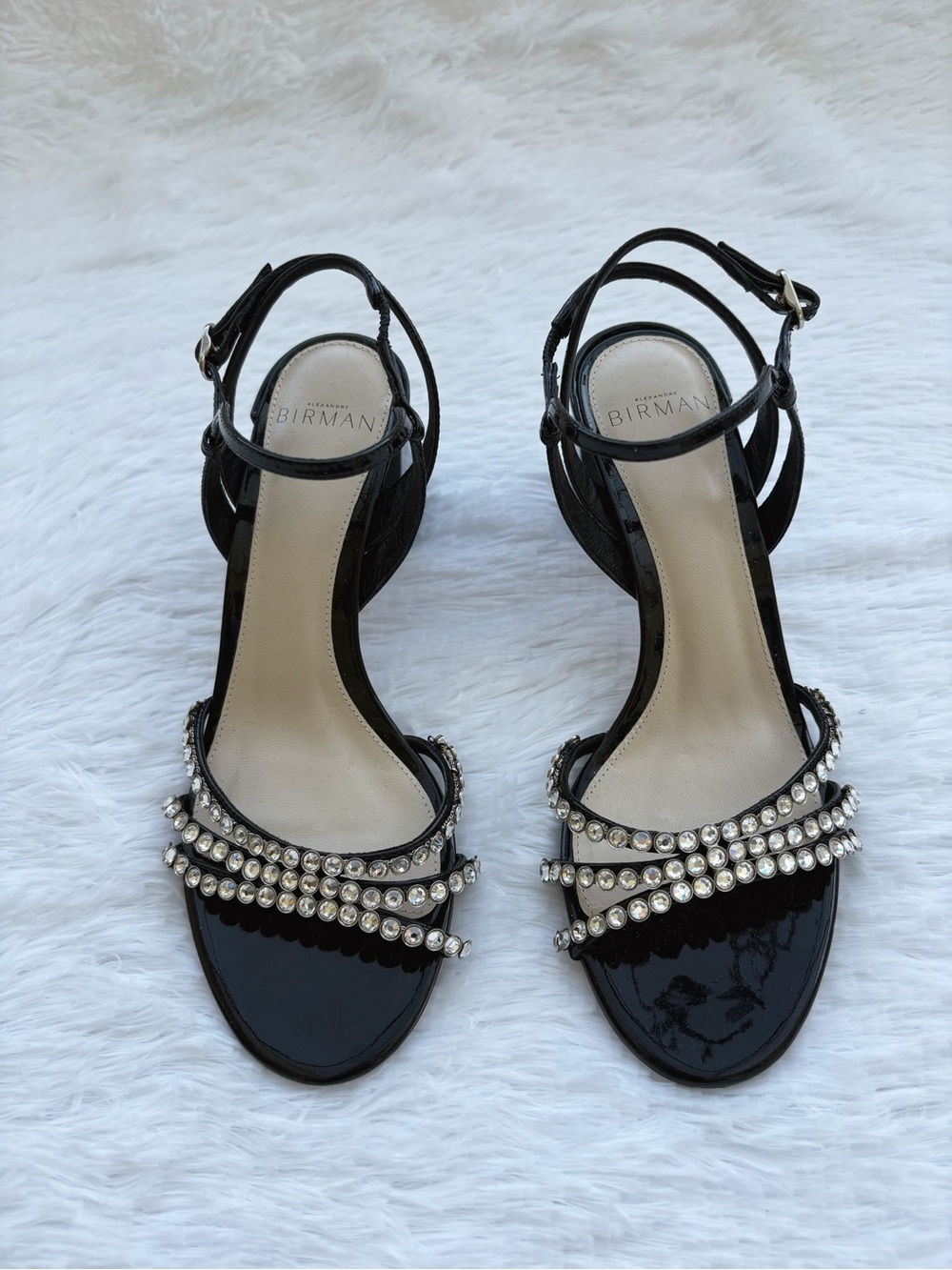 Alexandre Birman Caged Ankle Strap Sandal